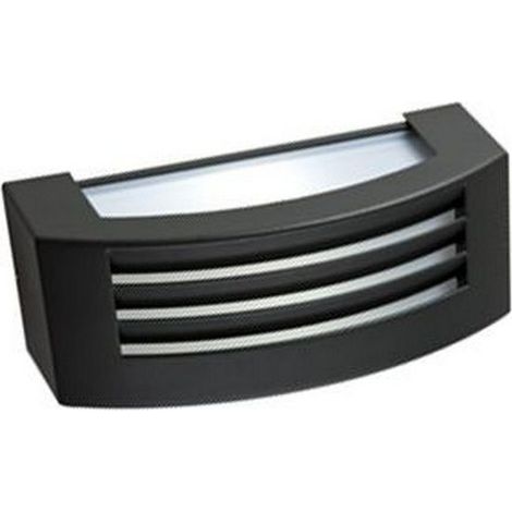 Lampada Applique con Griglia Colore Grigio per Esterno Linea Umbe Sovil (1/5)