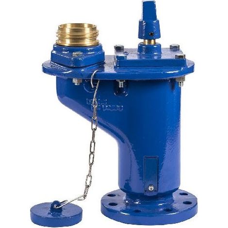 Art. 64/A - Idrante sottosuolo modello EUR a norma UNI EN 14339 flangiato con sbocco UNI 810 In ghisa EN-GJL-250 secondo UNI EN 1563 0549C.064