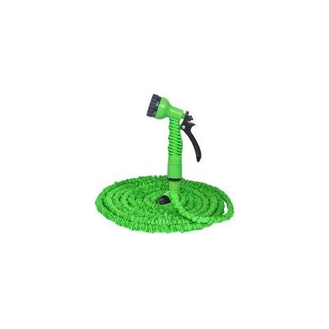 Tuyau d'Arrosage Élastique 5m 14m INCL Pistolet d'arrosage 7 Jets Tuyau d'Irrigation pour irriguer Le Jardin arroser Les Plantes (1/5)