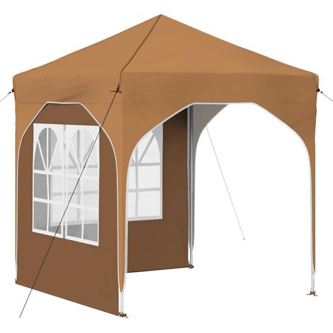 Maison Exclusive - Pop-up Partyzelt 192 x 192 x 245 cm Beige (1/5)