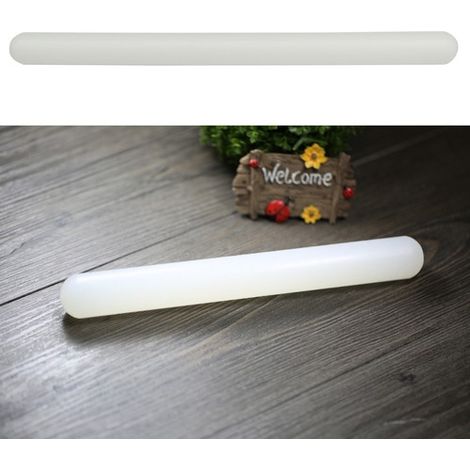 Polyethylene Rolling Pin 50cm Non-Stick Baking Roller Large Portable Rolling Pin for Pastry Pasta Fondant Pizza Dough Pie Crust Cookie (20 Inches) (2) (1/5)