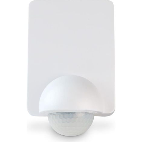 Bewegungssensor PIR 240° IP65 Reichweite bis 12m - Farbe: weiß (1/4)