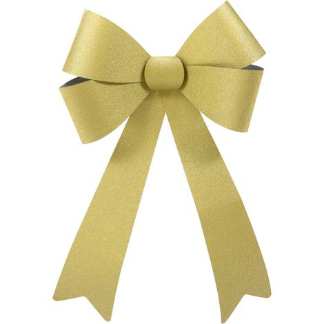 LAZO DE PAJA XL 60X38CM ORO - Feeric lights & christmas (1/2)