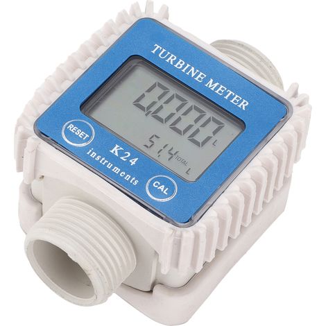 Débitmètre électronique numérique à écran LCD professionnel pour diesel essence huile méthanol (1/5)