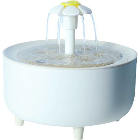 1 distributeur d'eau pour animaux, filtration continue, design compact, adapté aux chats, usage intérieur (1/5)