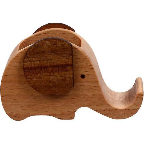Telefonständer aus Holz für den Schreibtisch (1 Stück) (1/3)