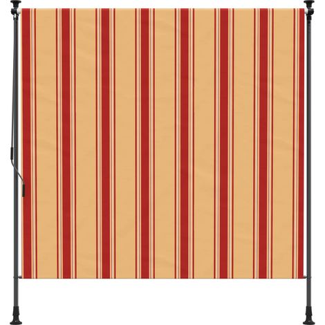 vidaXL Outdoor Roller Blind Multicolour 150 x 270 cm