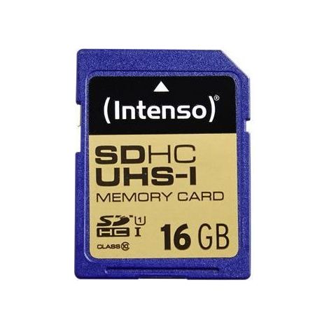 INTENSO SDHC Card 3421470, 16 GB, Class 10, UHS-I (1/3)