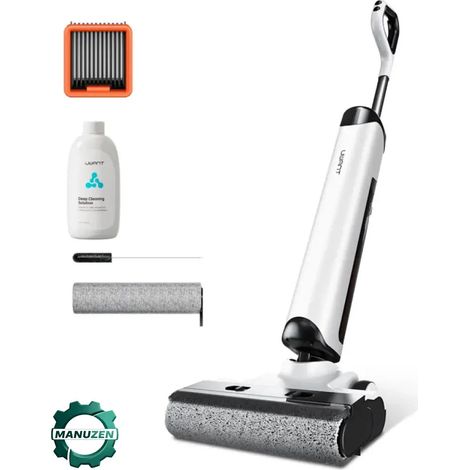 Manuzen - Aspirateur laveur sans fil 17 kPa – inclinable à 180° (1/3)