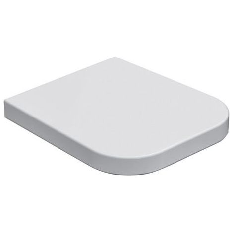 Coprivaso per serie Globo STONE cod: SS019 / SS020 / SS023 / SS026 | Soft Close - Bianco Lucido - Globo BI - 44,50 cm