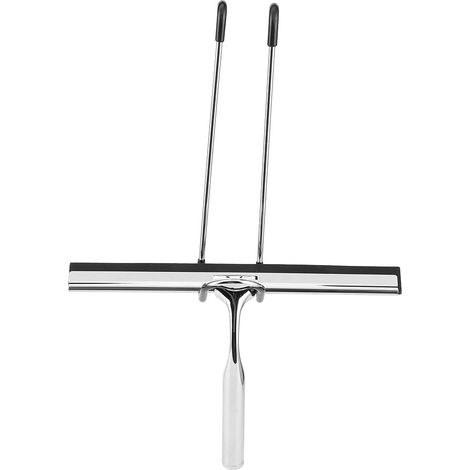 Raclette En Acier Inoxydable Pour Vitre Et Rétroviseur - Nettoyage Efficace Sans Rayure - Usage Domestique Et Automobile - 1 Pièce (1/5)