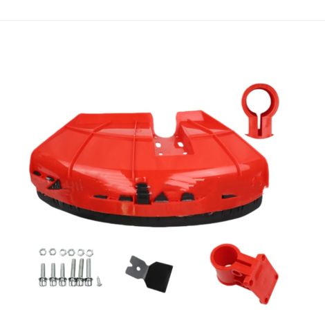 Schutzhaube für Multi 4-1 Freischneider + Montagesatz - Ersatz-Schutzhaube für Rasenmäher Stihl FS120, FS200, FS250
