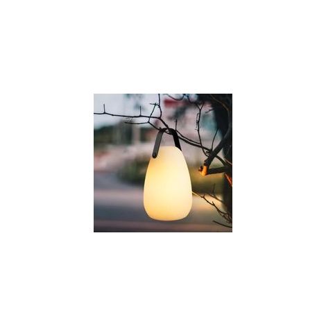 Lampe LED Portable Conique Sans Fil Étanche, 16 Couleurs, Lumière Blanche Chaude Variable, Idéal pour Extérieur Jardin Terrasse Camping (1/4)