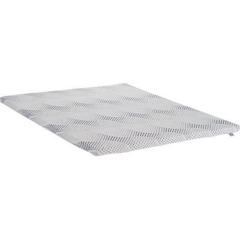 NEOREV Surmatelas VISCOTOUCH 140x190 cm Mémoire de forme avec gel thermorégulateur (1/8)