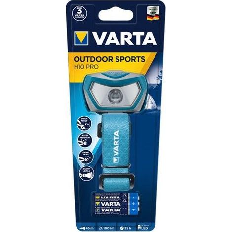 Varta H10 Pro Stirnlampe blau Outdoor 100 Lumen (1/3)