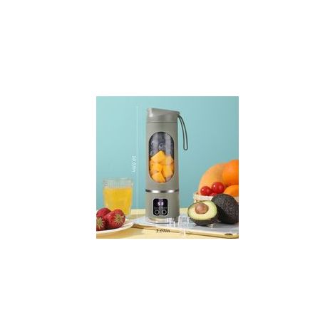 Mini extracteur de jus portable rechargeable — vert (1/3)