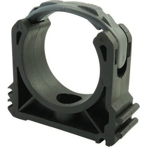 soporte de fijación codital support tube d40 acero galvanizado resistente a la corrosión