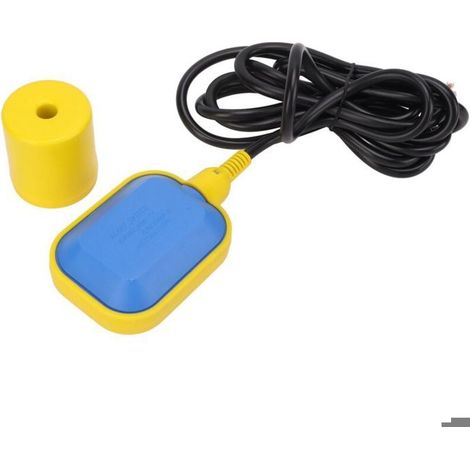 Interrupteur à flotteur 250V,contrleur de niveau d'eau, capteur de contacteur,Protection IP68 pour pompe de réservoir 3 m/9.84 pieds (1/4)