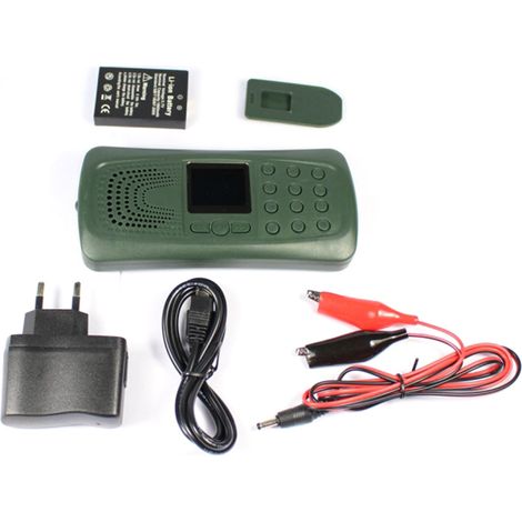 Lecteur de sons pour appelant d'oiseaux de chasse, amplificateur de son électrique Portable, haut-parleur vocal MP3 (1/5)