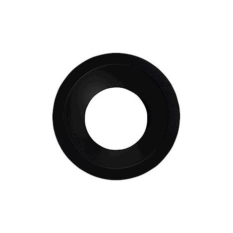collerette - pour spot europole led up uni esthet - rond - noir - fixe - europole 5755