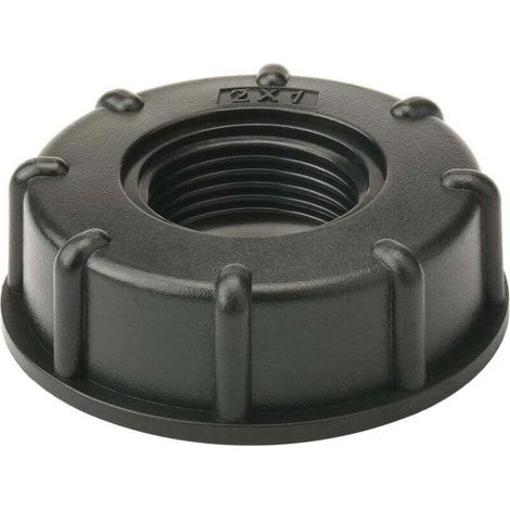 Raccord et autre accessoire pour cuve de récupération d'eau,Bouchon s60x6 pour cuve 1000 litres, 1 Pouce (1/4)