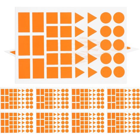 étiquettes autocollantes en carton avec des expressions (1/5)