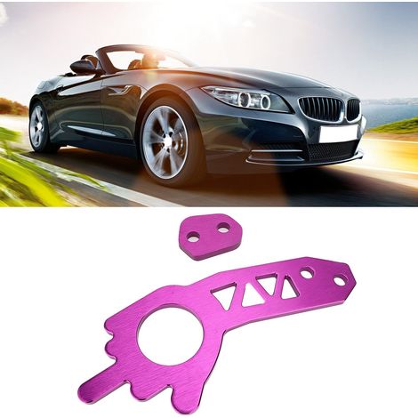 Kit d'anneaux de remorquage universel violet en alliage d'aluminium pour voiture et camion, avant et arrière (1/5)