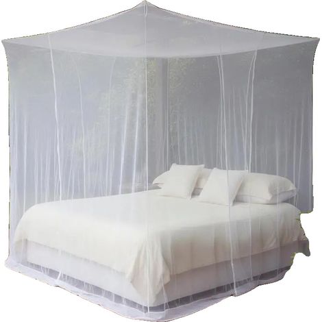 Mosquitera con toldo, ajustable, protección contra insectos, como se muestra en la imagen. (1/2)