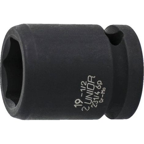 Douille à chocs 1/2" UNIOR 603964 19 mm Cr-Mo forgée (1/2)