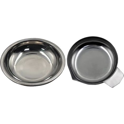 Ensemble de 2 plateaux en acier inoxydable pour bijoux et balance de cuisine-AquaForge