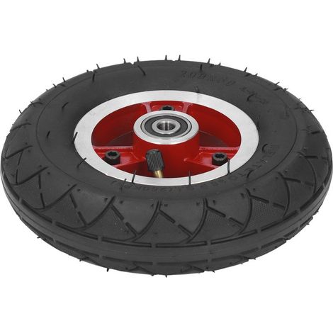 Pneus pleins 200x50mm 8 pouces antidérapants pour trottinette électrique avec moyeu alliage résistant aux éclatements (1/5)