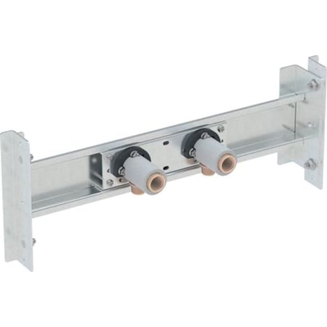 Geberit Duofix Traversa per rubinetteria a parete AP, posizione rubinetteria variabile, 111.787.00.1