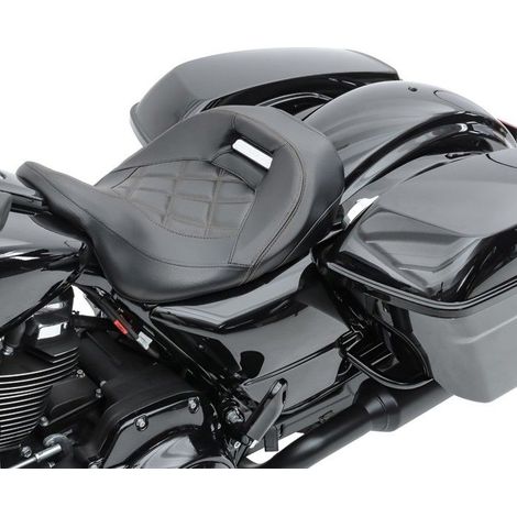 Selle solo Craftride RH3 pour Harley Davidson Touring 09-25 noir