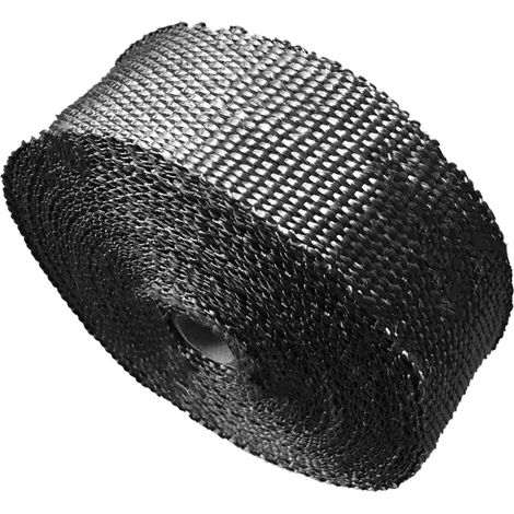 Bande isolante thermique de 5 m pour tuyau d'échappement de moto, voiture, véhicule tout-terrain, karting (1/5)