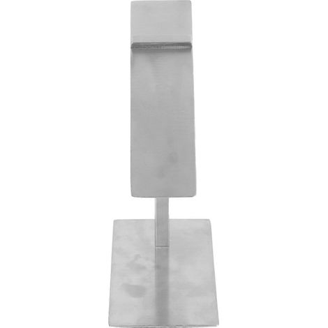 Présentoir à chaussures (1 pièce) - Présentoir à chaussures à talons hauts - Acier inoxydable-24.00X11.10X6.80CM-Silver (1/3)