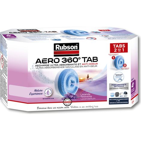 RUBSON 4 Recharges Aero 360 Lavande