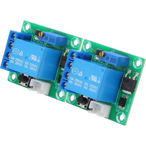 2 cartes de protection contre la sous-tension de batterie (module de coupure basse tension 10 mA, 12 V) (1/5)