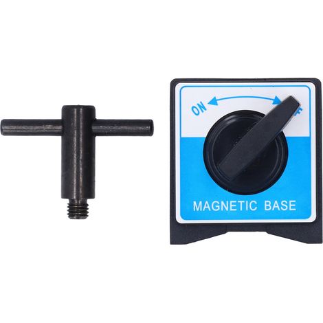 Base magnética con ventosa de 100 kg, rosca M8, soporte de base magnética con interruptor para mecanizado mecánico. (1/5)