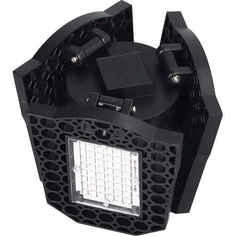 Faltbare 80-Watt-LED-Pflanzenlampe mit rotem und blauem Lichtspektrum für optimales Pflanzenwachstum, ideal für Blumen, Tomaten, Paprika und Rosen. (1/5)