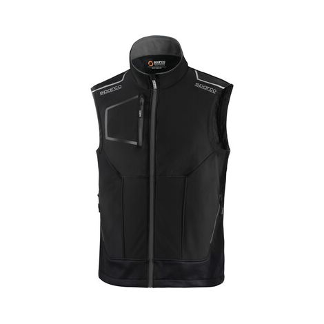 SPARCO GILET ILLINOIS BLACK GREY TG S- 1,0 pz
