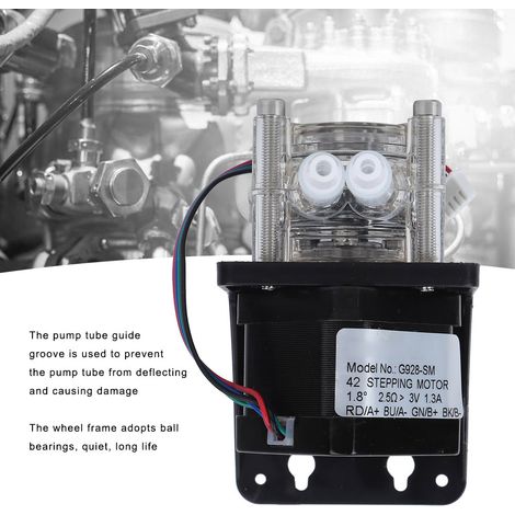 Pompe péristaltique à moteur pas à pas 42 G928SM, chargement rapide, débit élevé (1/5)