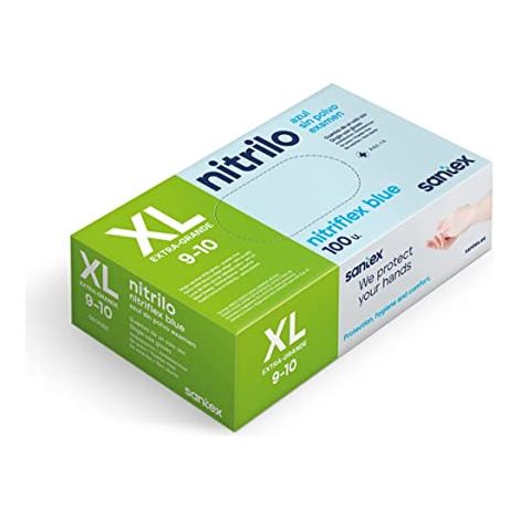 GANT NITRIFLEX BLEU AVEC UNITÉ POWDER 100. T / XG GD20BE