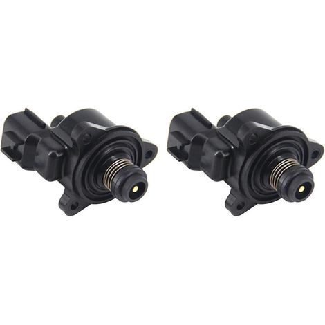 2X Valve de régulation d'air de ralenti pour Mitsubishi Outlander Lancer Galant Eclipse Dodge Stratus 1450A069 MD628166 1450A065 (1/5)