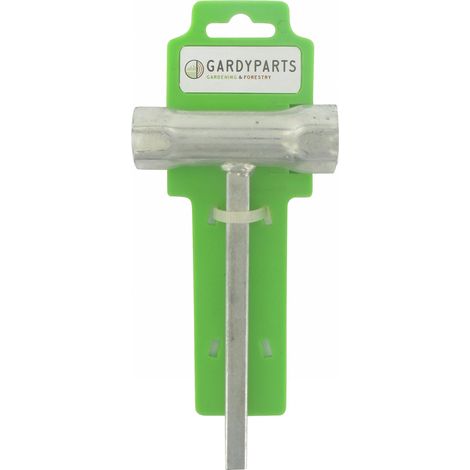 Chiave per candela con quadro di scarico maschio da 9,5 mm. Dimensioni: 19 x 21 mm CENTRALE BRICO