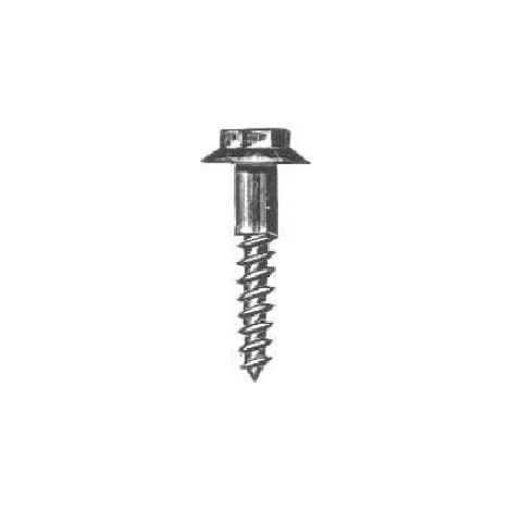 ORECA - 6 TIRAFONDI TESTA ESAGONALE 6X50MM