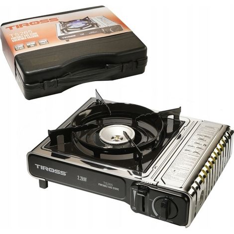 Cucina a gas da turismo Tiross TS265 da 2,2 kW TIROSS