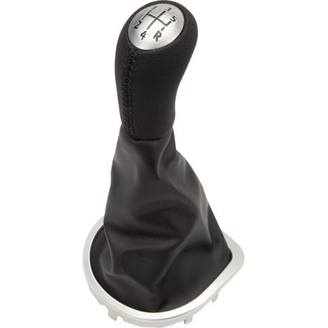 5-speed manual gear shift knobs for Clio 3, Clio 4, Megane 3, and Laguna 2 with gear shift boot, part numbers 8200379961 and 8200393246 (1/4)