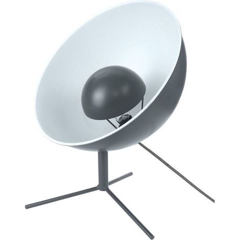 Lampe trépied en métal style cinéma (1/4)