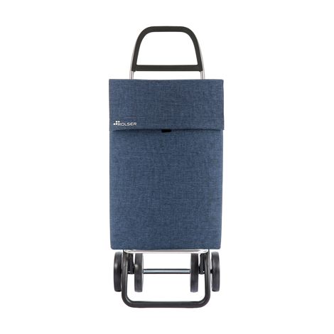Carrello Rolser Jean Tweed pieghevole blu navy 43 L (1/3)
