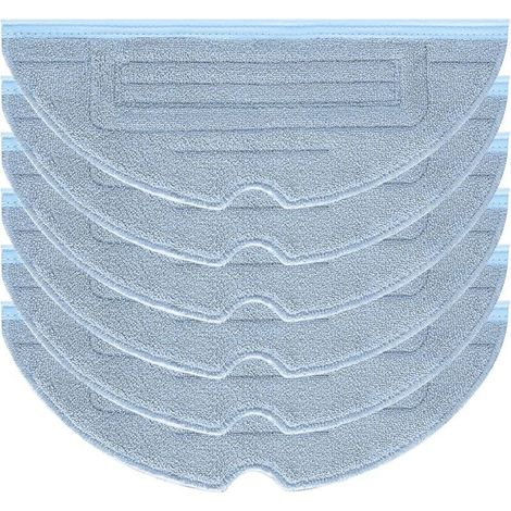 6pcs Serpillière pour Roborock S7 Pro Ultra S7 MaxV Ultra S7 Plus S7 Max Pièces de Rechange Accessoires pour Roborock S7 T7s T7s Plus Robot Aspirateur